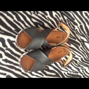 Clark’s artisan wedge heel sandals
